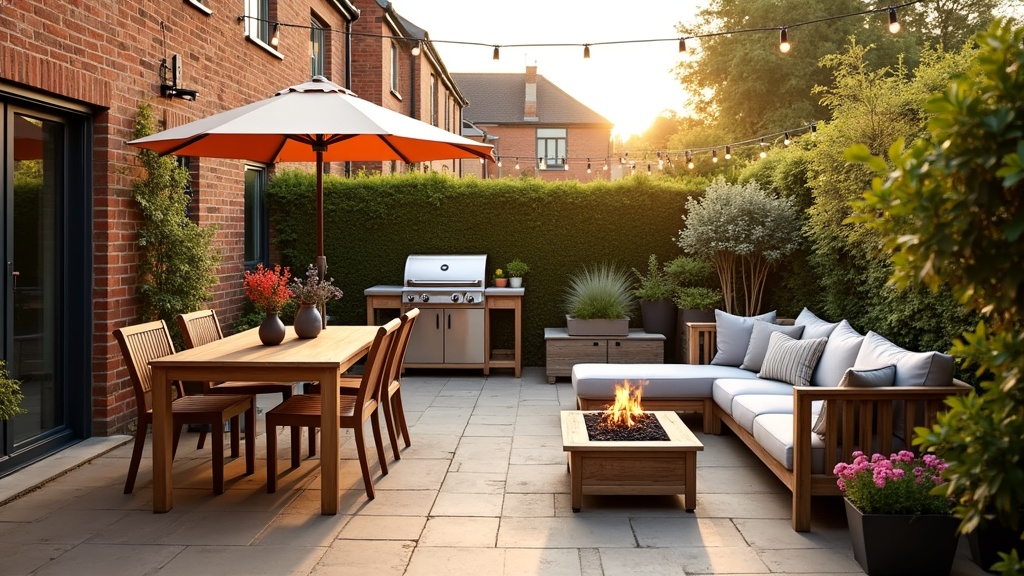 Inviting Airbnb outdoor space with premium amenities