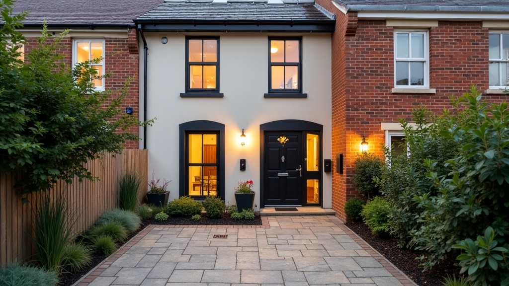 UK Airbnb property with free private parking space