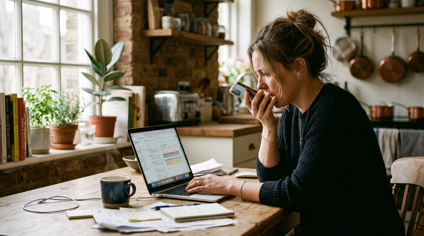 Host dealing with double booking calendar conflict