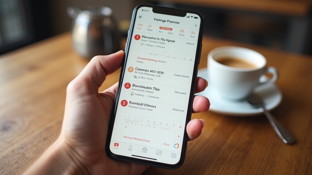 Airbnb listing calendar showing competitor booking patterns