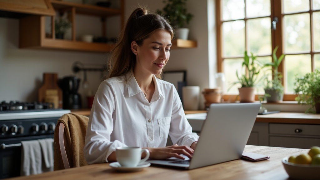 Airbnb host reviewing pricing strategy and calendar on laptop