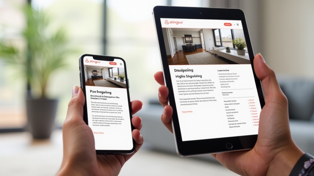 Mobile vs desktop Airbnb description viewing