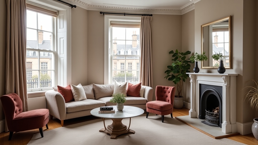 Premium Glasgow West End Airbnb apartment interior