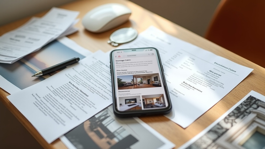 Airbnb damage claim documentation and evidence