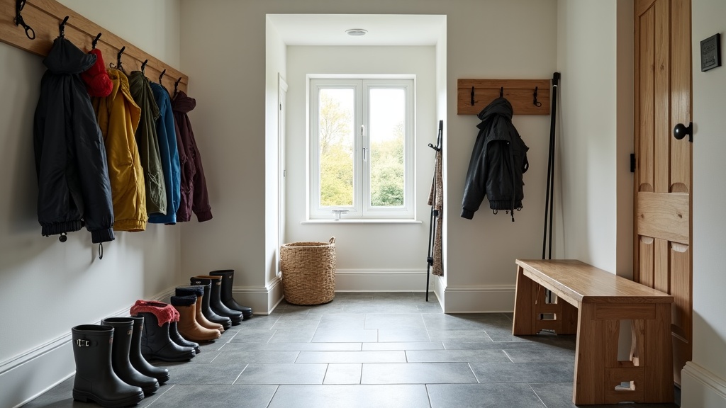 Well-equipped boot room and drying facilities in Lake District holiday rental