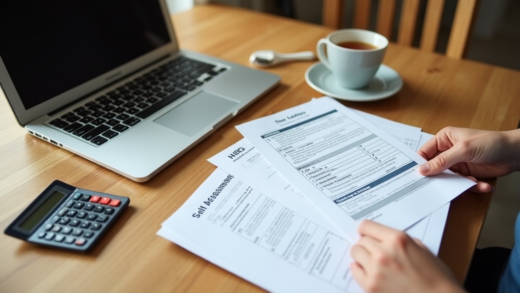 UK Airbnb host managing tax registration and HMRC Self Assessment