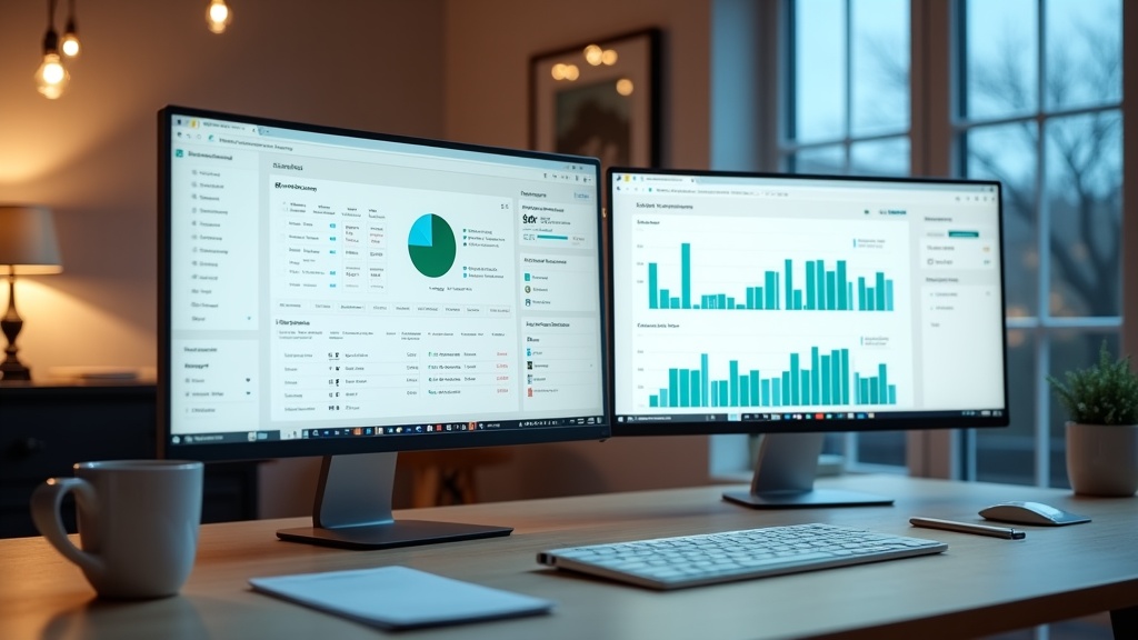 Property optimisation workspace showing analytics and performance data