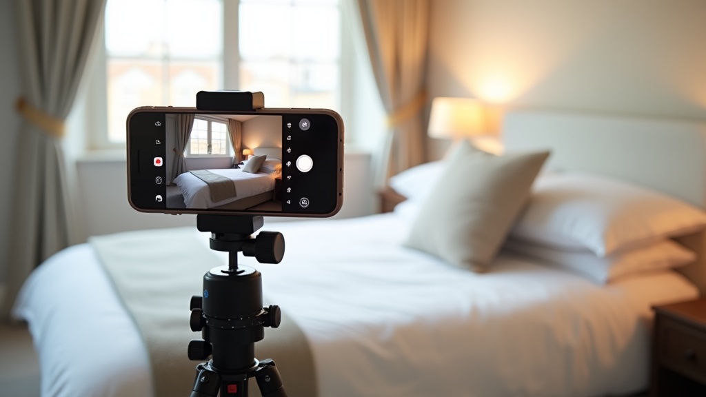 Taking quality Airbnb photos with smartphone