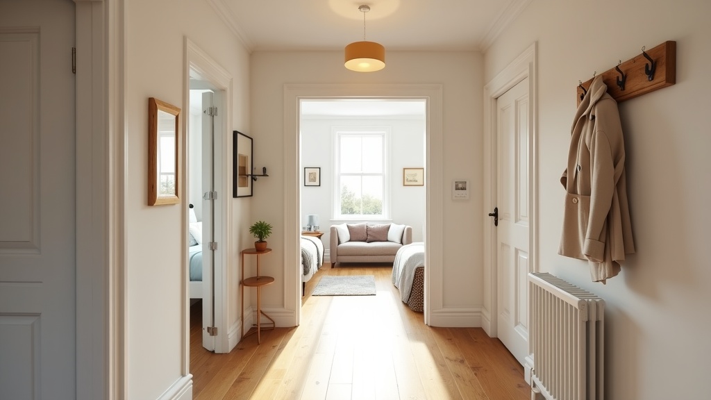 Welcoming UK Airbnb interior optimised for festival weekend bookings