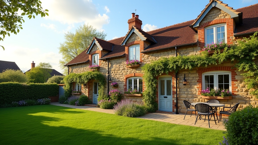 UK Airbnb cottage with spring garden perfect for bank holiday bookings