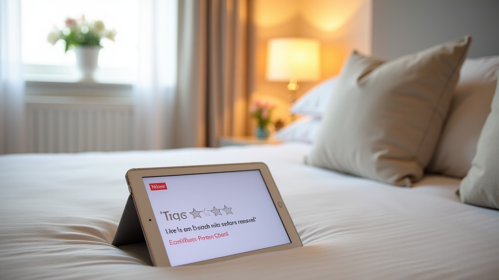 Well-presented Airbnb bedroom with five-star guest experience details