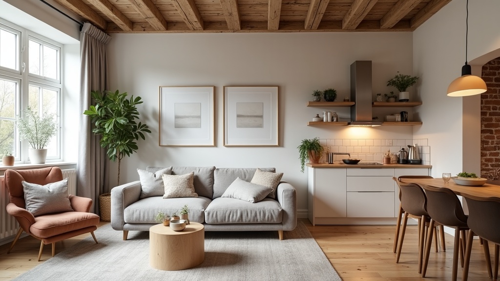 Well-presented UK Airbnb living room showcasing key property features