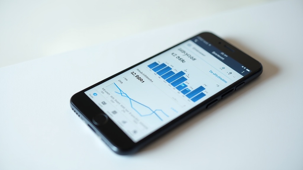 Mobile pricing tool dashboard showing UK Airbnb market data