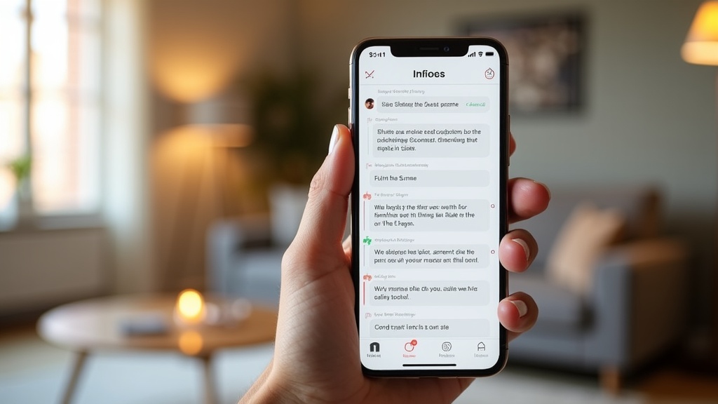Airbnb messaging automation tool unified inbox on smartphone