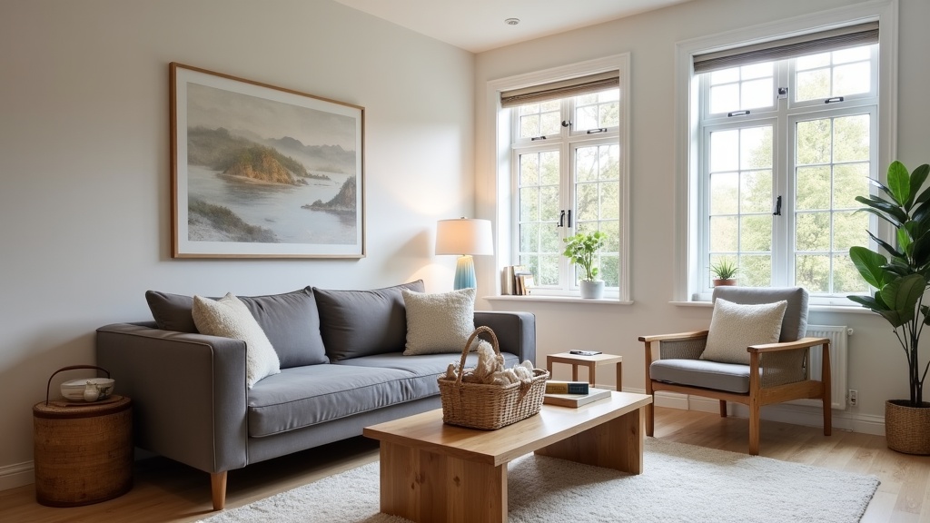 Professional UK Airbnb interior ready for guests