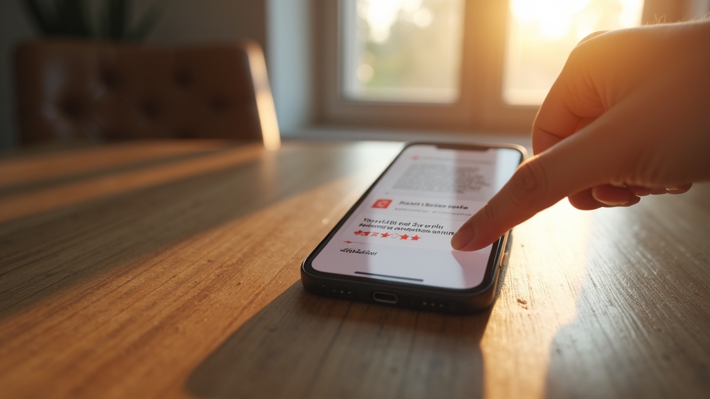 Airbnb host responding quickly to guest messages on smartphone