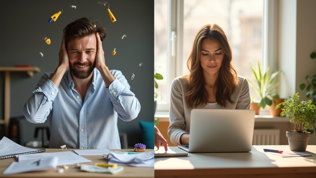 Comparison between chaotic self-management and organised optimised hosting approach