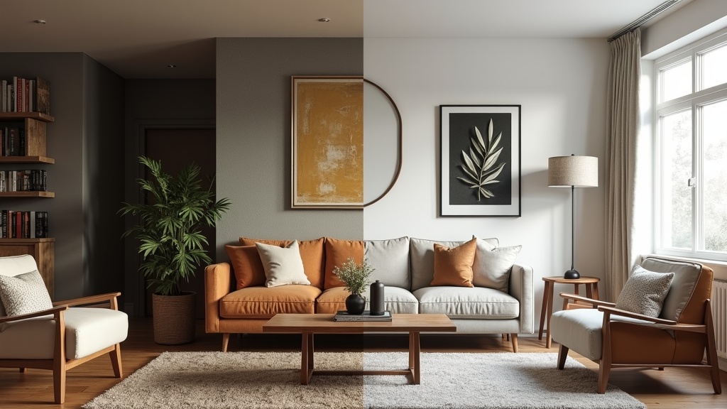 Comparison of stale versus refreshed Airbnb listing photos
