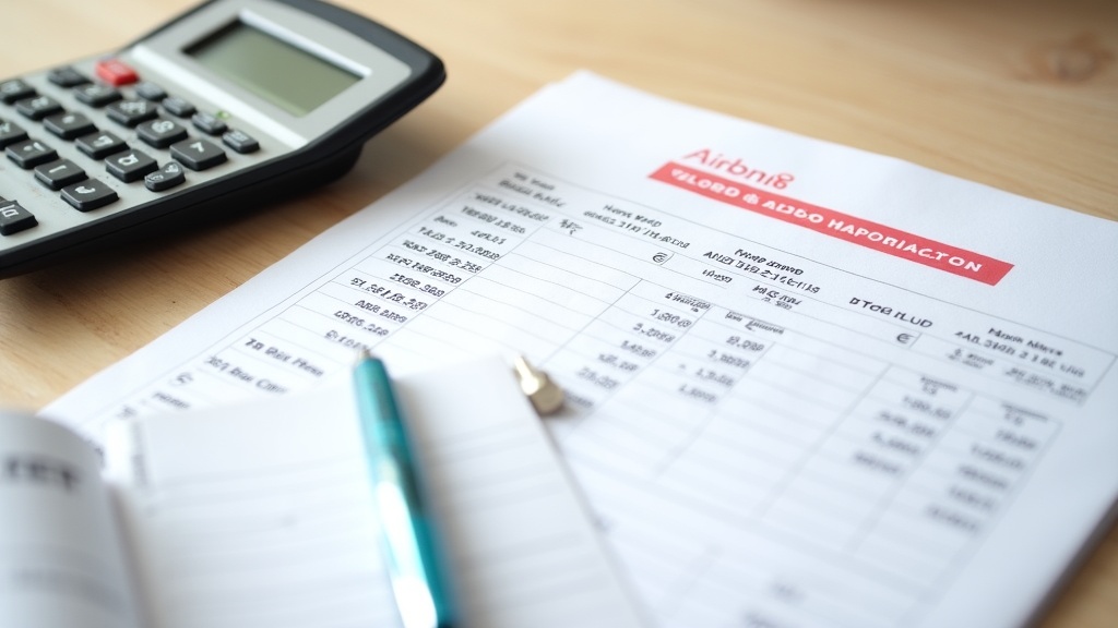 Organised Airbnb tax records and expense receipts for self-assessment