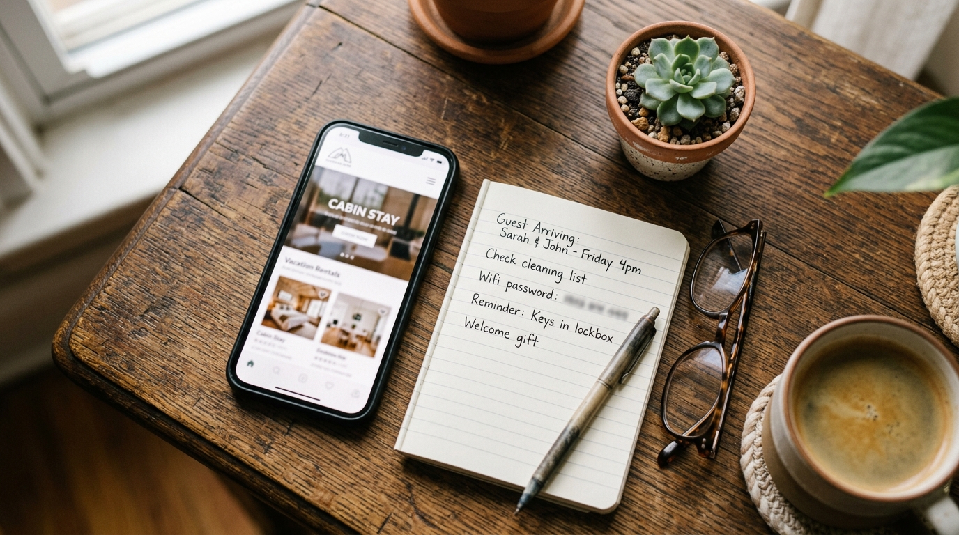 Holiday let host planning direct booking website strategy