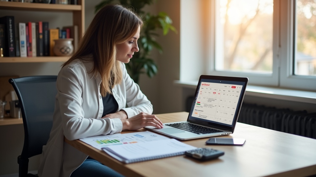 Airbnb host managing weekend pricing strategy on laptop